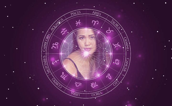 Imagem representando o mapa astral de Anna Lee