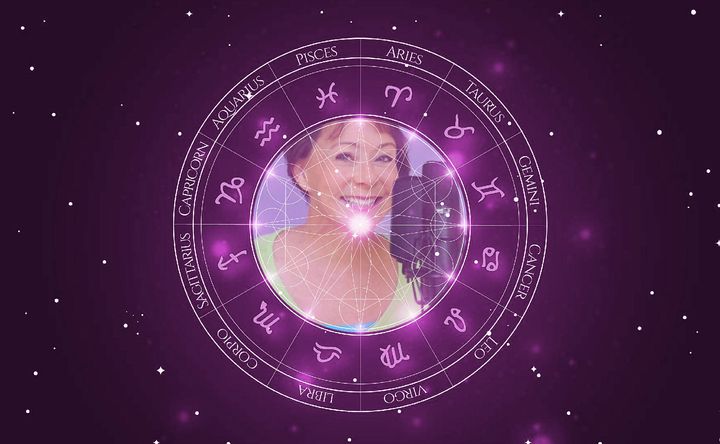 Imagem representando o mapa astral de Debi Derryberry