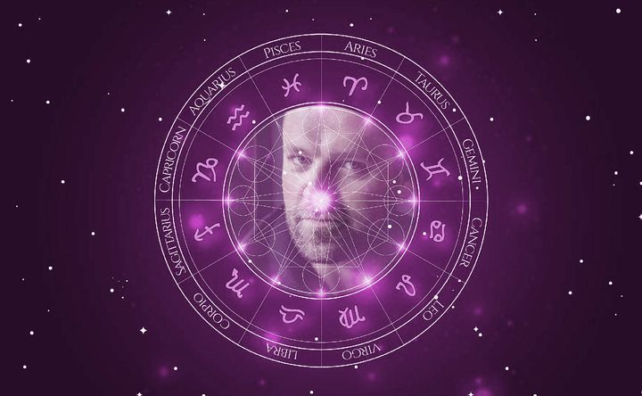 Imagem representando o mapa astral de Dru Viergever