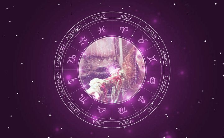 Imagem representando o mapa astral de Elizabeth Berrington