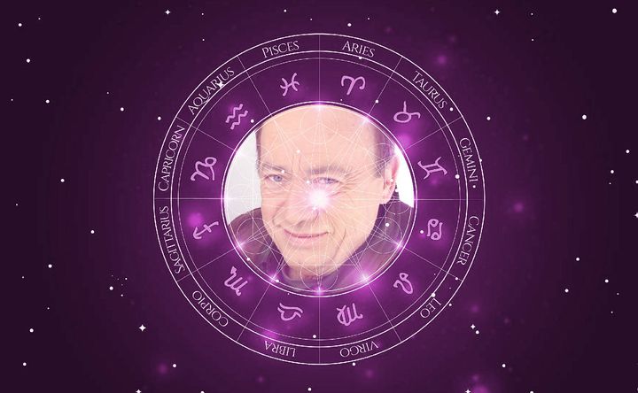 Imagem representando o mapa astral de Etienne Chicot