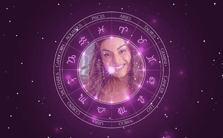Imagem representando o mapa astral de Gabriela Loran