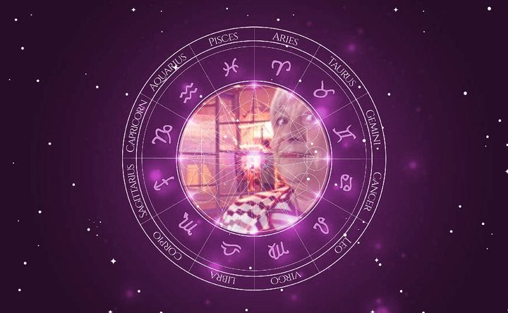 Imagem representando o mapa astral de Iná de Carvalho