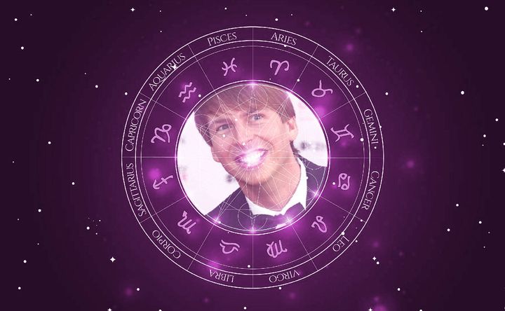 Imagem representando o mapa astral de Jack McBrayer