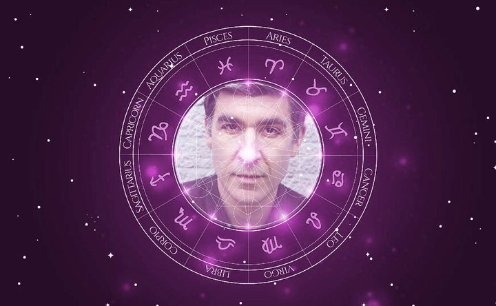 Imagem representando o mapa astral de James Lance