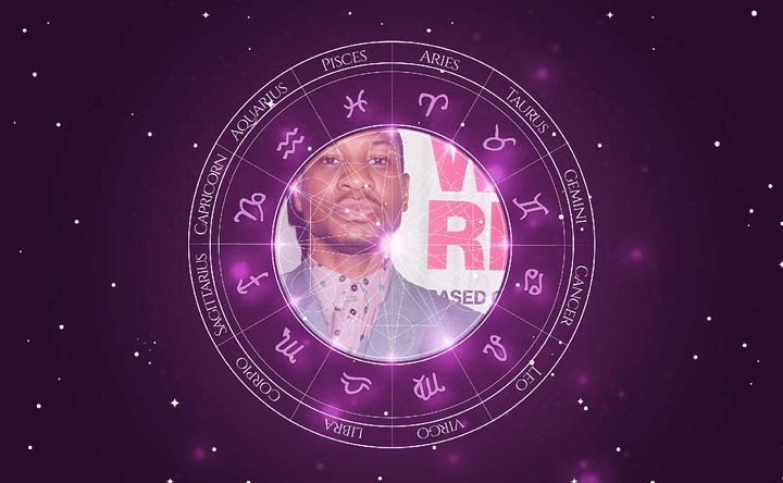 Imagem representando o mapa astral de Jonathan Majors