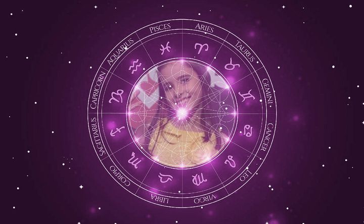 Imagem representando o mapa astral de Lara Cariello