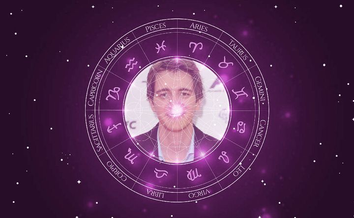 Imagem representando o mapa astral de Oliver Phelps