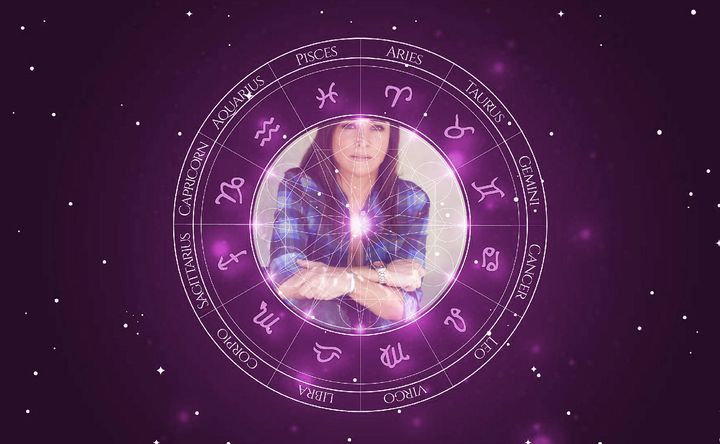 Imagem representando o mapa astral de Pamela Adlon